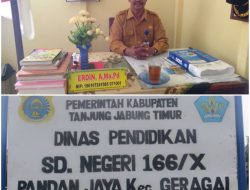 Kadisdik Layang kan Surat Ke Inspektorat; Periksa Kepsek SDN 166/X,Pandan Jaya.