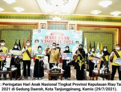 Hari Anak Nasional 2021 : Dialog Forum Anak se-Kepri bersama Gubernur Ansar Ahmad