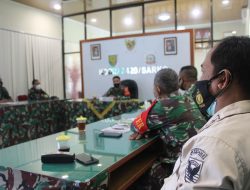 Pimpin Rapat, Dansatgas : Kita Terus Berupaya Sukseskan TMMD