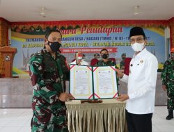 Ucapkan Terimakasih Pada TNI, TMMD ke 111 Kodim 0306/50 Kota Resmi Ditutup