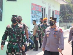 Panglima TNI, Kapolri dan Kepala BNPB Cek Gudang Obat Covid-19 Di Banten