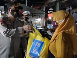 Apel Gabungan di Mapolres Merangin Dalam Rangka Pemberian Bantuan Sosial (bansos) Kepada Pedagang Kaki Lima