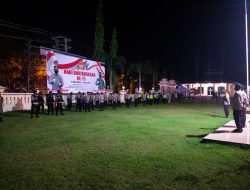 Polres Merangin,” Apel Siaga Dalam Rangka Pengamanan Malam Hari Raya Idul Adha 1442 H tahun 2021