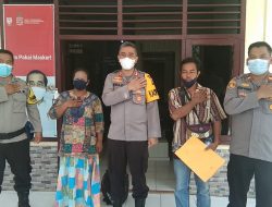 Silaturahmi Kapolres Merangin Terhadap Tumenggung ngilo di Polsek Pamenang