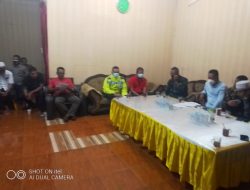 Rapat Koordinasi Persiapan HUT RI Ke 76 Dan Rapat Koordinasi kamtibmas Wilkum Polsek Panipahan.
