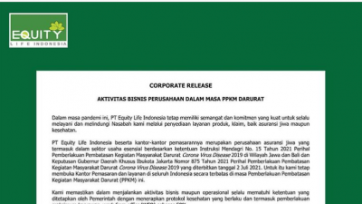 PT Equity Life Setelah Disidak Anies