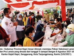 Ansar Ahmad Apresiasi Pekan Vaksinasi Kejati Kepri