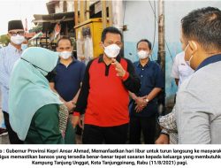 Blusukan Saat Libur, Ansar Ahmad Ingin Pastikan Bantuan Tepat Sasaran
