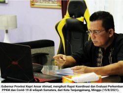 PPKM Dinilai Memberi Efek Signifikan, Ansar Ahmad Yakin Kepri Turun ke Level 2