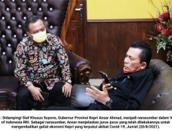 Narasumber Voice of Indonesia RRI : Ansar Ahmad Paparkan Jurus Pemulihan Ekonomi di Kepri