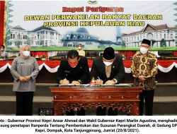 Dukung Pencapaian Visi Misi Ansar-Marlin : Perda Pembentukan dan Susunan Perangkat Daerah Disahkan