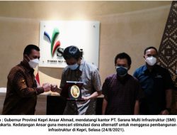 Gesa Pembangunan Infrastruktur di Kepri, Ansar Ahmad Datangi PT. SMI 