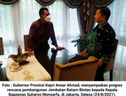 Ansar Ahmad Temui 4 Menteri Terkait Pembangunan di Kepri, dan Akan Temui Presiden Untuk JBB 