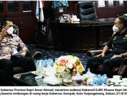 Kolaborasi Pulihkan Ekonomi Kepri : Ansar Ahmad Terima Kunjungan Kanwil Bea Cukai