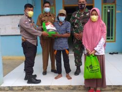 Polsek Tabir Selatan Bagikan Sembako