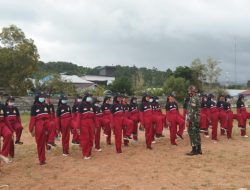 70 Paskibraka di Taliabu Terima Materi PBB dari Babinsa