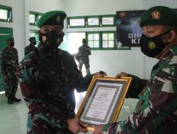 Dandim Pimpin Acara Purna Tugas Perwira