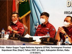 Gubernur Kepri dan Menteri ATR/BPN Hadiri Rakor GTRA Terintegrasi Provinsi Kepri