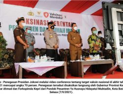Soal Vaksinasi : Kepri Melebihi Target Presiden