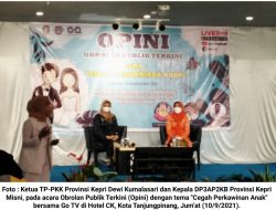 DP3AP2KB Kepri Gelar Sosialisasi Cegah Perkawinan Anak