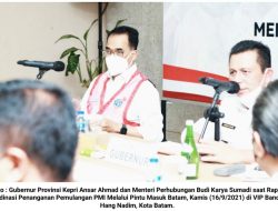Gubernur Kepri dan Menhub RI Gelar Rakor Bahas Pemulangan PMI