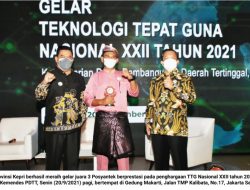 Bintan Raih Juara 3 Posyantek Terbaik Ajang Lomba Inovasi TTG Tingkat Nasional 2021