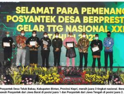 Kado Ultah Buat Kepri dari Posyantek Desa Teluk Bakau 