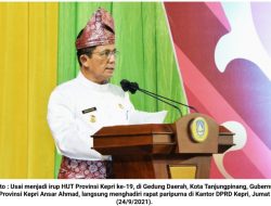 Hadiri Sidang Paripurna HUT Kepri ke-19 : Ansar Ahmad Ajak Elemen Masyarakat Bersinergi Membangun Kepri 