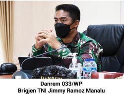 Terkait Vaksinasi, Danrem 033/WP Apresiasi Dandim, Danramil, Babinsa dan Nakes