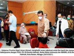 Ansar Ahmad: 5000 Ibu Hamil dan Menyusui di Kepri Harus Tervaksinasi