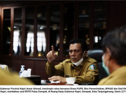 Ansar Ahmad Minta BPKAD Mengkapling Lahan di Dompak Secara Proporsional
