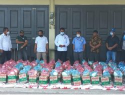 Polresta Deliserdang Salurkan Bantuan Sembako