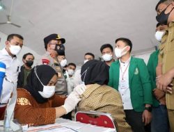 Gebyar Vaksinasi Mahasiswa Dan Polri, Kapoldasu : Terimakasih Untuk Kerjasamanya Para Mahasiswa