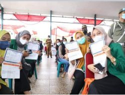 Tercatat 9.705 Warga Sumut Ikuti Vaksinasi Merdeka Polri