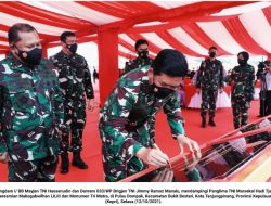 Panglima TNI Resmikan Makogabwilhan dan Monumen Tri Matra