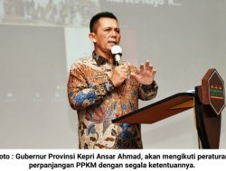 Meski Kepri Berada di Level 1, PPKM Diperpanjang Hingga 8 November 2021 