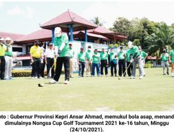 Gubernur Kepri Buka Nongsa Cup Golf Tournament 2021 ke-16  