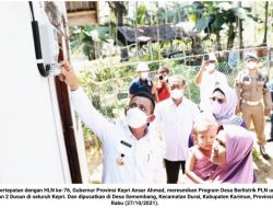 Program Desa Berlistrik PLN: 9 Desa dan 2 Dusun di Kepri Kini Terang Benderang 