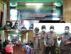 Kapolsek Dan Kanit Intel Jangkat Menghadiri Acara Muswil (RAPI)
