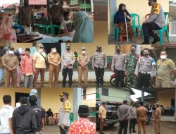Kapolres Merangin Pantau Langsung Vaksinasi Di Desa Muara Madras Kec. Jangkat