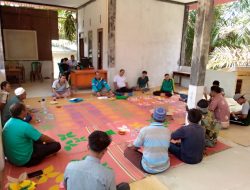 Kades Talang Durian Cacar bersama PPL dan Masyarakat Optimis Bentuk Kelompok Tani