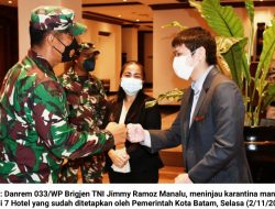 Tinjau Karantina PMI, Ini Pesan Brigjen Jimmy
