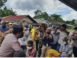 Kapolda Sumut Turun ke Dairi Pastikan Demokrasi Tingkat Desa berjalan Kondusif