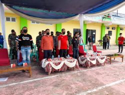 Kapolres Hadiri Pembukaan Sepak Bola PIALA SOERATIN U.13 ASKAB PSSI Merangin Merebutkan Tropy bergilir Dandim 0420 Sarko Cup Tahun 2021