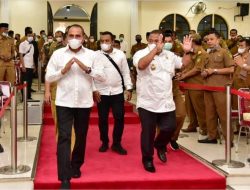Kunker ke Langkat dan Binjai Edy Rahmayadi Soroti Serapan Anggaran Daerah