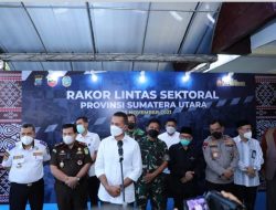 Polda Sumut dan Forkopimda Gelar Rakor Lintas Sektoral Ops Lilin Toba 2021