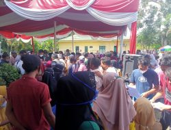 Warga Sungai Rampah Antusias Ikuti Vaksinasi