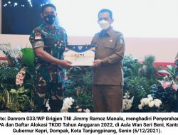 Brigjen Jimmy Hadiri Penyerahan DIPA Tahun 2022