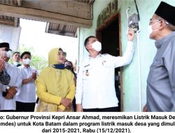 Target Listrik Masuk (400) Desa Se-Kepri Selesai