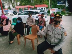 Kasi humas Polres Merangin Laksanakan Giat di SPBU Kandis